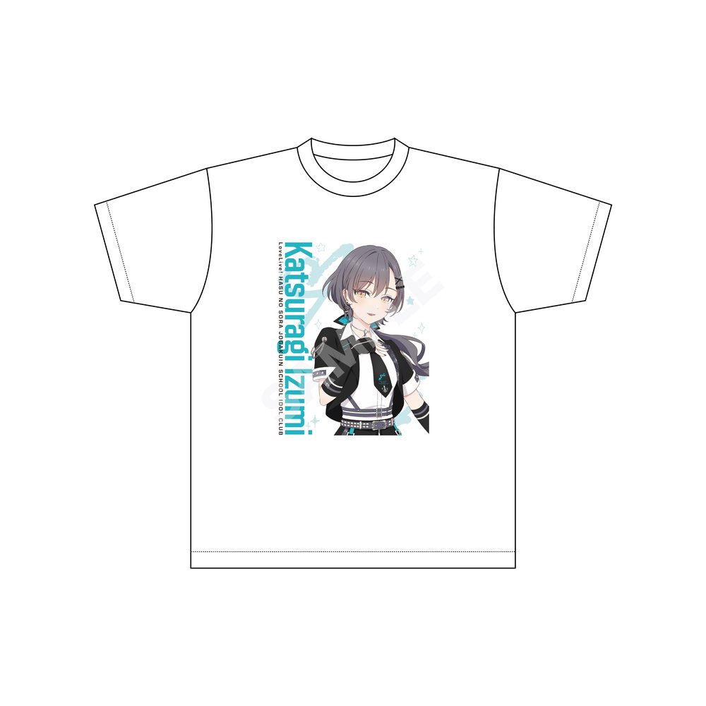 ラブライブ!蓮ノ空女学院スクールアイドルクラブ Tシャツ H 桂城泉 ("Love Live! Hasu no Sora Jogakuin School Idol Club" T-shirt H Katsuragi Izumi)