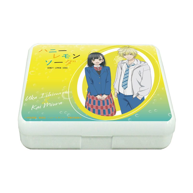 小物ケース ハニーレモンソーダ 01 石森羽花&三浦界(公式イラスト) (Accessory Case "Honey Lemon Soda" 01 Ishimori Uka & Miura Kai (Official Illustration))