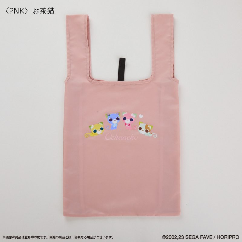 お茶犬 エコバッグ ピンク (Ochaken Eco Bag Pink)