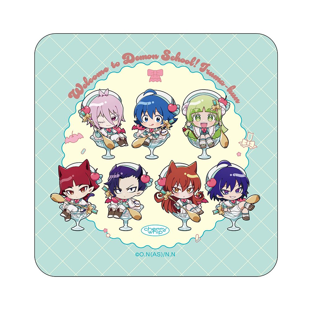 魔入りました!入間くん ハンドタオル さくらんぼほいっぷ ("Welcome to Demon School! Iruma-kun" Hand Towel Cherry Whip)