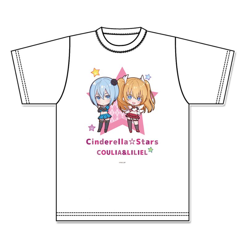 2.5次元の誘惑 ぷちちょこグラフィックTシャツ シンデレラ☆スターVer. ("2.5 Dimensional Seduction" Puchichoko Graphic T-shirt Cinderella Stars Ver.)