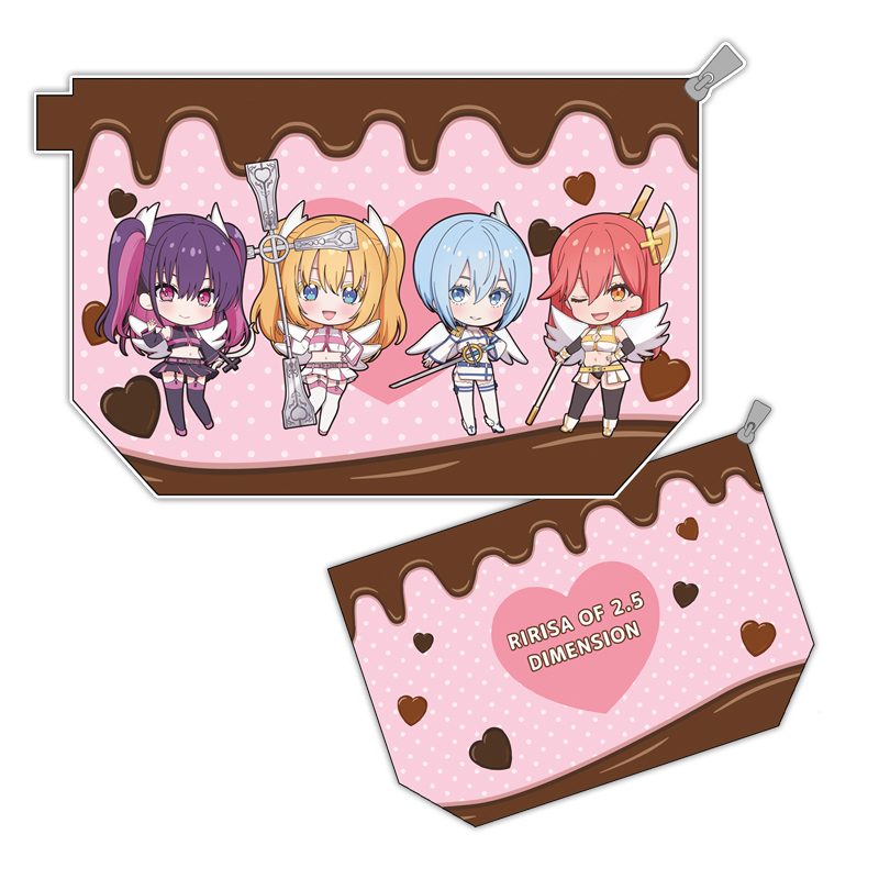 2.5次元の誘惑 ぷちちょこ撥水ポーチ 天使空挺隊Ver. ("2.5 Dimensional Seduction" Puchichoko Water-repellent Pouch Angel Paratroopers Ver.)