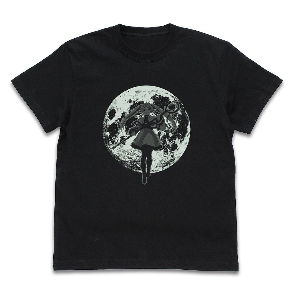 葬送のフリーレン 蓄光Tシャツ ブラック S ("Frieren: Beyond Journey's End" Luminous T-shirt Black (S Size))