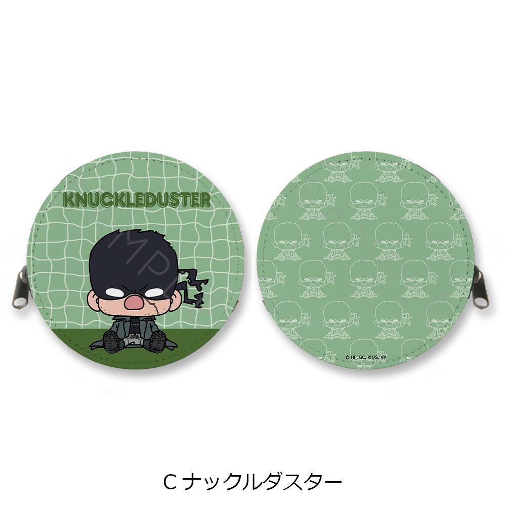 ヴィジランテ -僕のヒーローアカデミア ILLEGALS- 丸形コインケース C ナックルダスター ("My Hero Academia: Vigilantes" Round Coin Case C Knuckleduster)