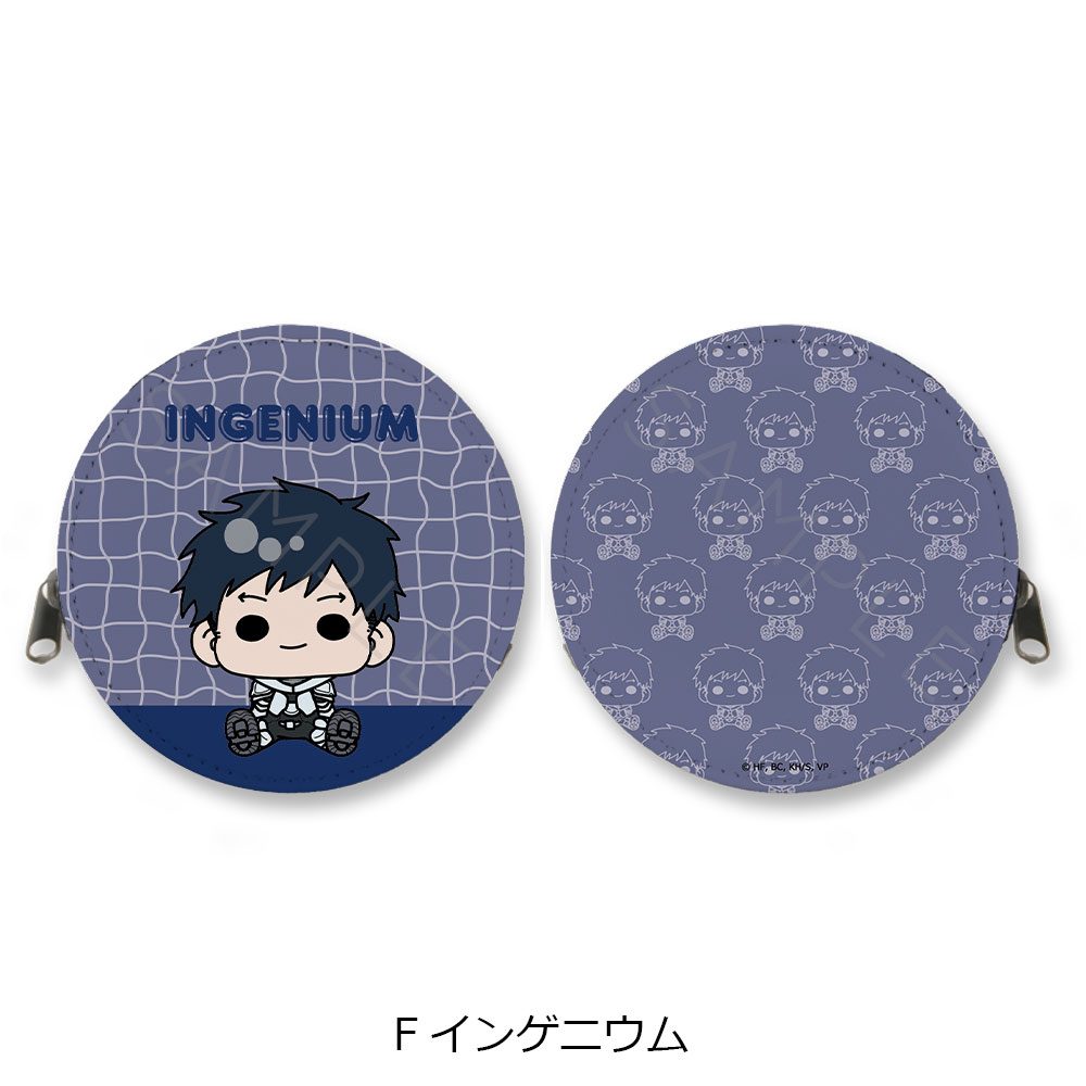 ヴィジランテ -僕のヒーローアカデミア ILLEGALS- 丸形コインケース F インゲニウム ("My Hero Academia: Vigilantes" Round Coin Case F Ingenium)