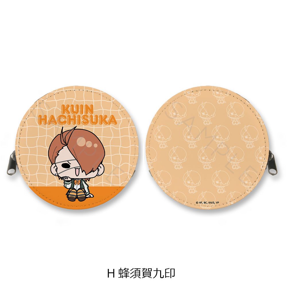 ヴィジランテ -僕のヒーローアカデミア ILLEGALS- 丸形コインケース H 蜂須賀九印 ("My Hero Academia: Vigilantes" Round Coin Case H Hachisuka Kuin)