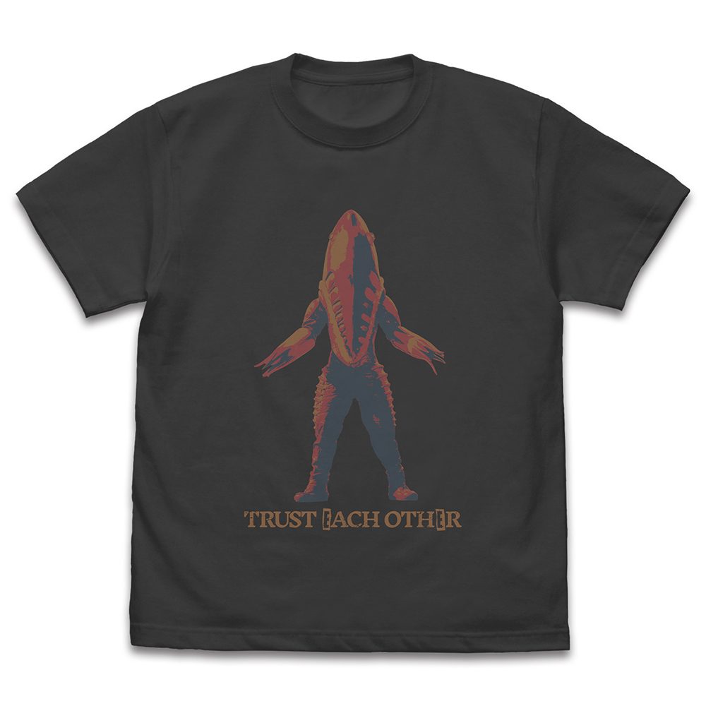 ウルトラセブン 夕日に染まるメトロン星人 Tシャツ スミ M ("Ultra Seven" Alien Metron Dyed by the Setting Sun T-shirt Sumi (M Size))