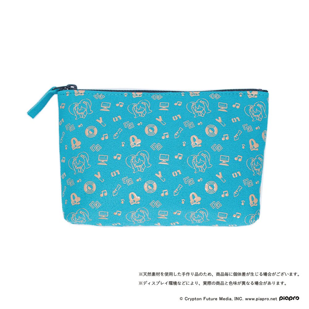 初音ミク×甲州印伝 小物入れ(小) Future/未来 (Hatsune Miku x Koshu Inden Pouch (Small) Future)