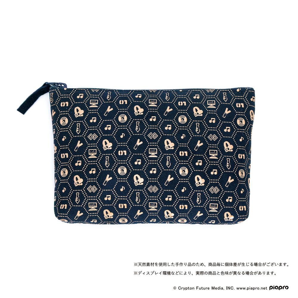 初音ミク×甲州印伝 小物入れ(小) Tradition/伝統 (Hatsune Miku x Koshu Inden Pouch (Small) Tradition)