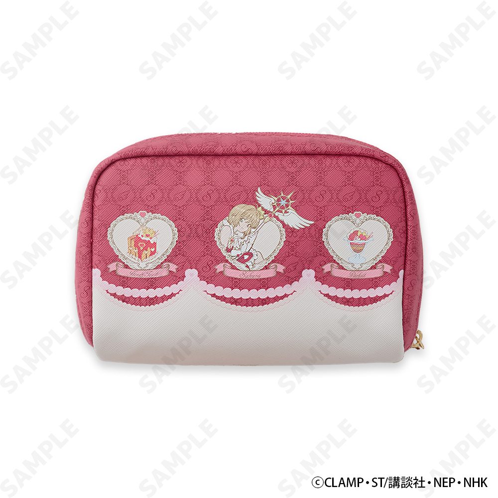 カードキャプターさくら クリアカード編 マチありポーチ 1 さくら[sweets] ("Cardcaptor Sakura: Clear Card Arc" Gusseted Pouch 1 Sakura (Sweets))