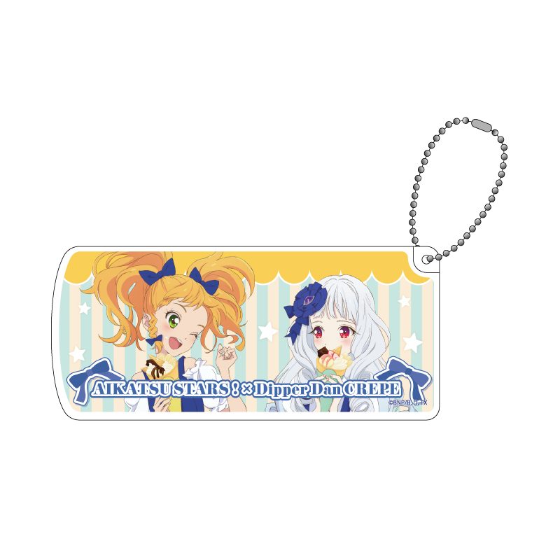 スライド式小物ケース アイカツスターズ! 08 ゆず&リリィ(描き下ろしイラスト) (Slide Type Accessory Case "Aikatsu Stars!" 08 Yuzu & Lily (Original Illustration))