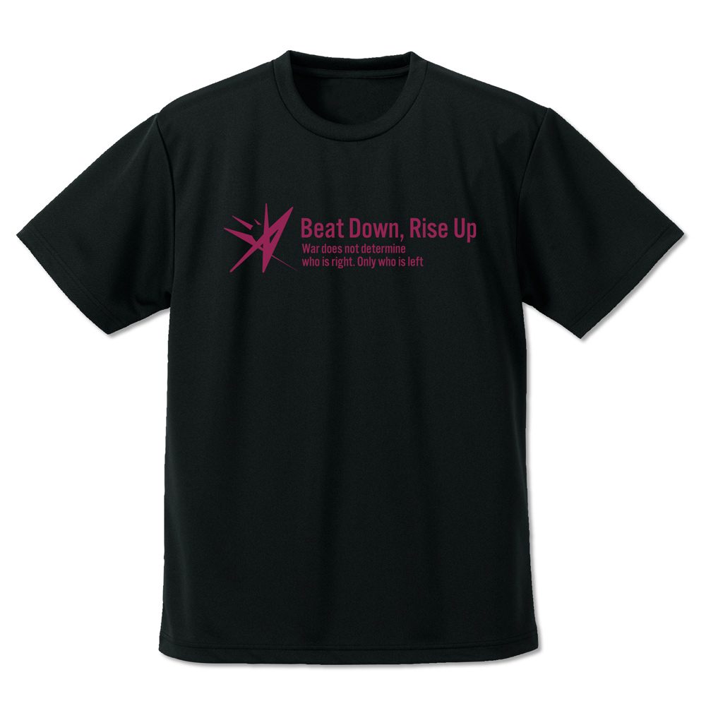 ヘブンバーンズレッド 31A 部隊ロゴ ドライTシャツ ブラック S ("Heaven Burns Red" 31A Unit Logo Dry T-shirt Black (S Size))