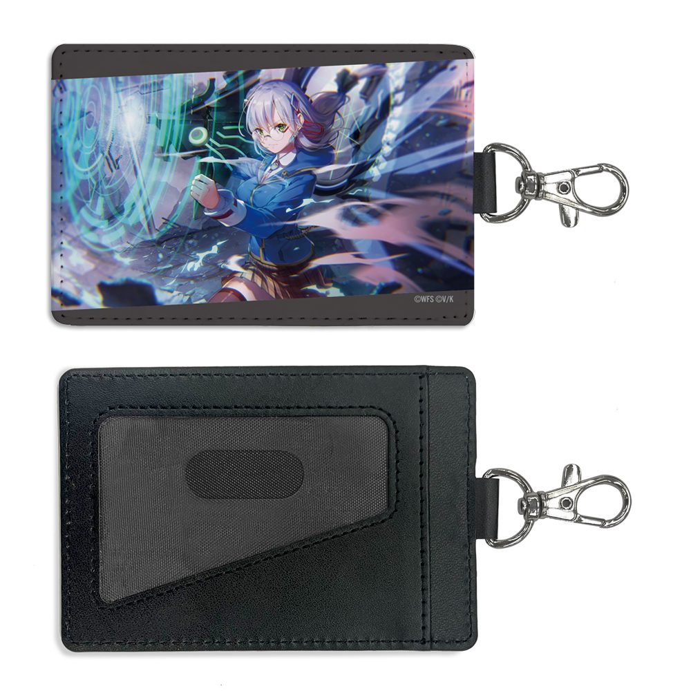 ヘブンバーンズレッド 和泉ユキ 終いのSpitfire パスケース(ナスカン付き) ("Heaven Burns Red" Izumi Yuki Cataclysmic Spitfire Pass Case (with Swivel Snap Hook))