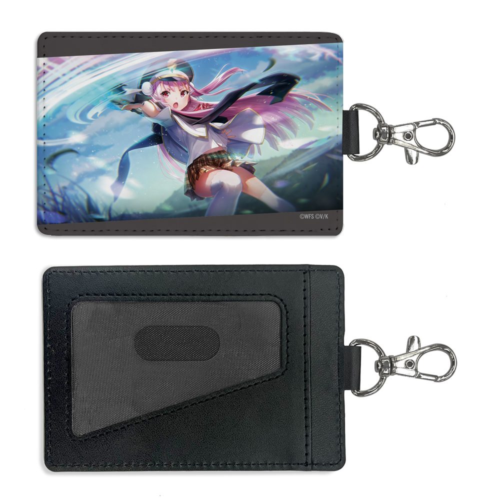 ヘブンバーンズレッド 國見タマ 気合一閃エンジェルセイラー パスケース(ナスカン付き) ("Heaven Burns Red" Kunimi Tama Angel Sailor's Valor Pass Case (with Swivel Snap Hook))