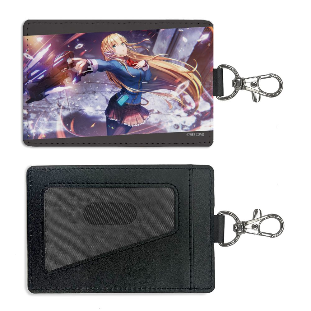 ヘブンバーンズレッド 東城つかさ メメント・モリの美少女 パスケース(ナスカン付き) ("Heaven Burns Red" Tojo Tsukasa Memento Mori Beauty Pass Case (with Swivel Snap Hook))