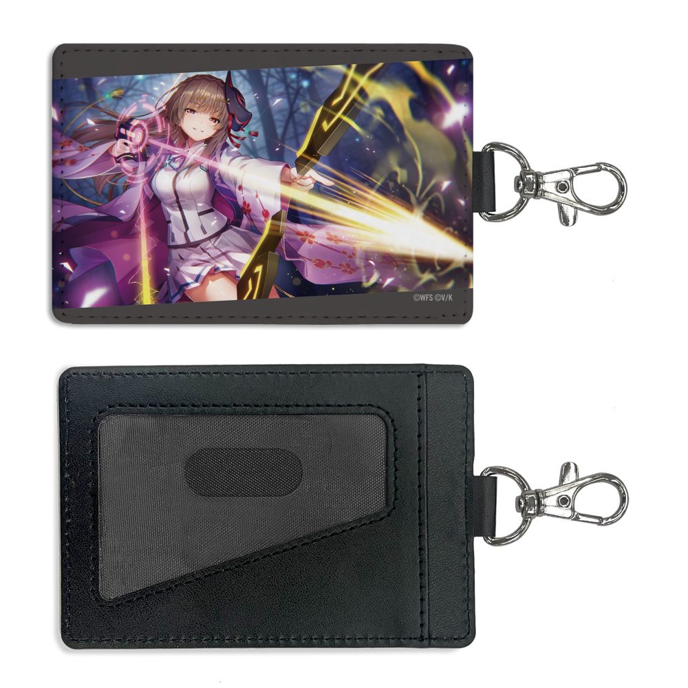 ヘブンバーンズレッド 桐生美也 星林遣らずの雨 パスケース(ナスカン付き) ("Heaven Burns Red" Kiryu Miya Impassable Stars Pass Case (with Swivel Snap Hook))