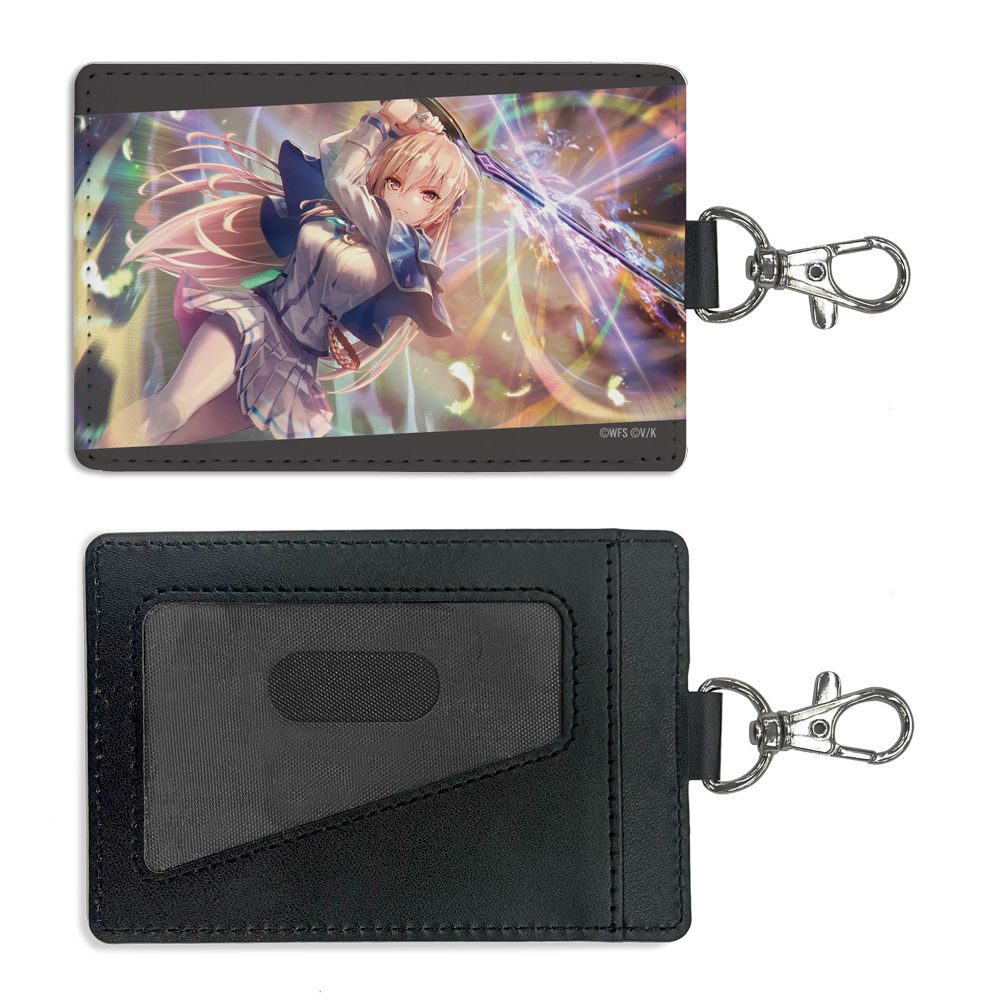 ヘブンバーンズレッド 白河ユイナ Awakening Iris パスケース(ナスカン付き) ("Heaven Burns Red" Shirakawa Yuina Awakening Iris Pass Case (with Swivel Snap Hook))