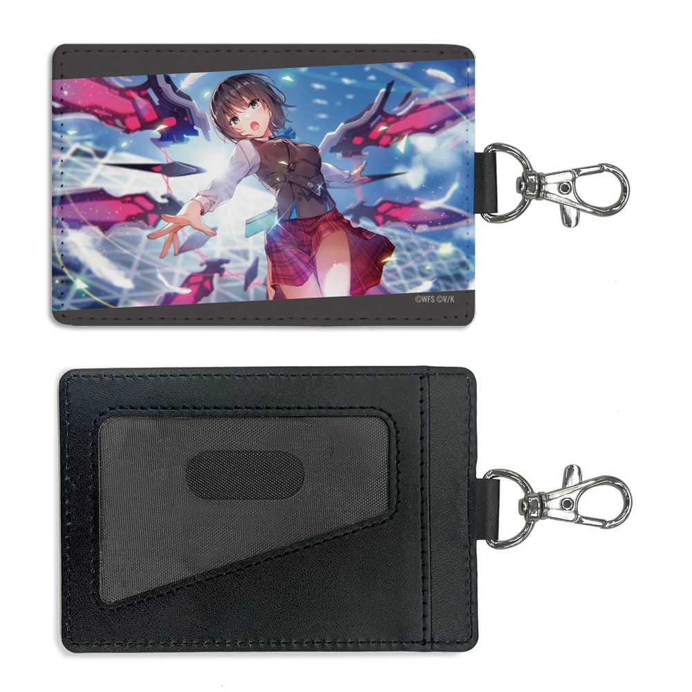 ヘブンバーンズレッド 蒼井えりか ココロ・Inspire パスケース(ナスカン付き) ("Heaven Burns Red" Aoi Erika Inspiration of the Heart Pass Case (with Swivel Snap Hook))