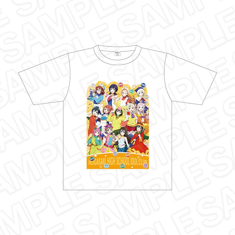 ラブライブ!虹ヶ咲学園スクールアイドル同好会×ぷよぷよ フルカラーTシャツ ("Love Live! Nijigasaki High School Idol Club" x "Puyo Puyo" Full Color T-shirt)