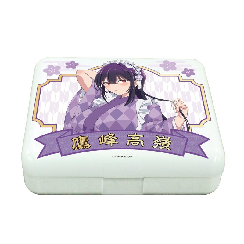 小物ケース 履いてください、鷹峰さん 01 A(描き下ろしイラスト) (Accessory Case "Please Put Them On, Takamine-san" 01 A (Original Illustration))