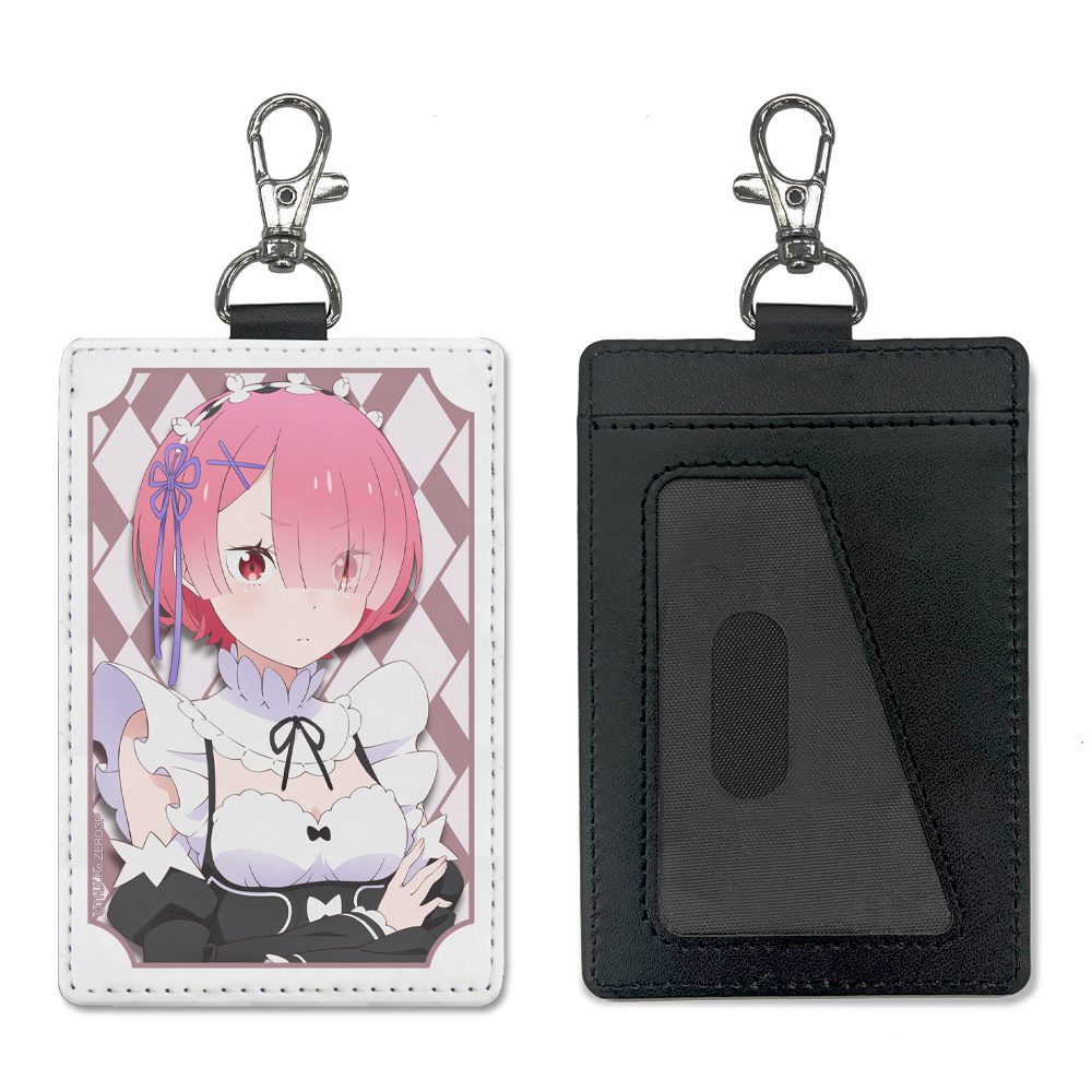 Re:ゼロから始める異世界生活 ラム パスケース(ナスカン付き) ("Re:Zero kara Hajimeru Isekai Seikatsu" Ram Pass Case (with Swivel Snap Hook))