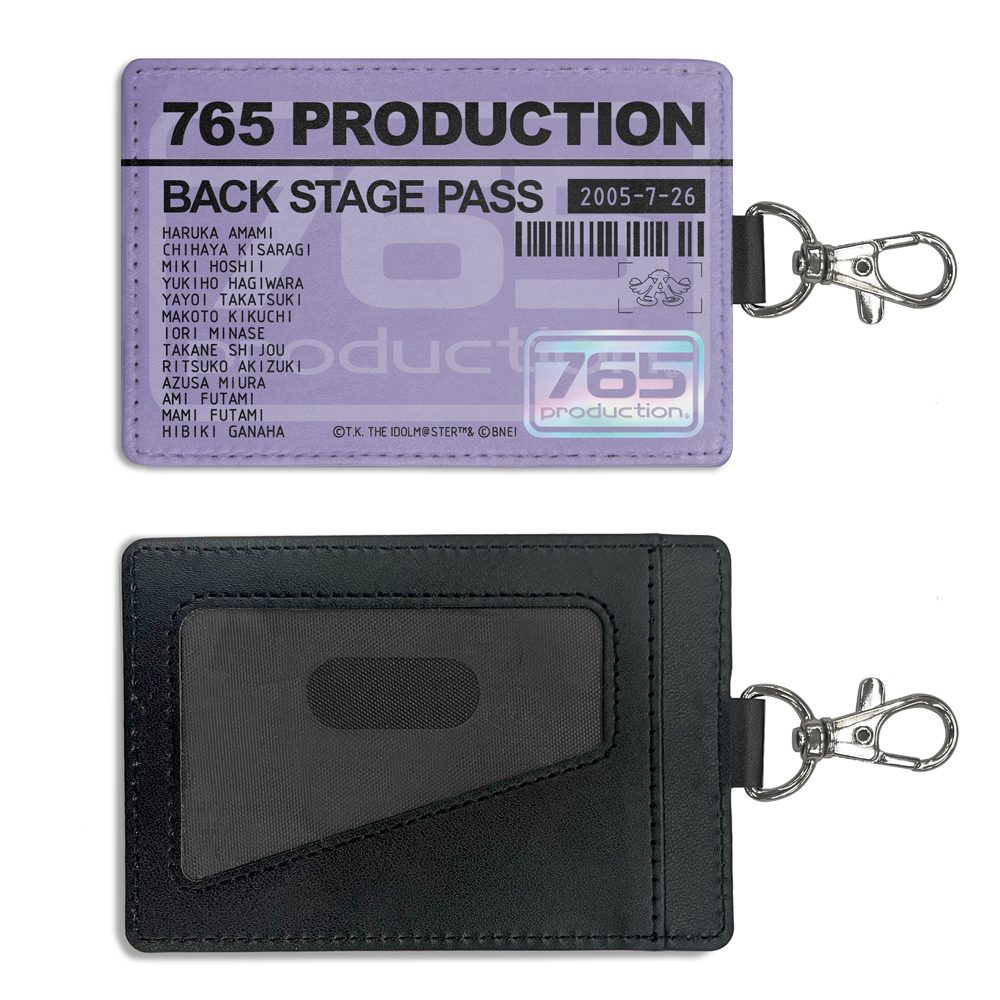 アイドルマスター 765プロ ロゴ パスケース(ナスカン付き) ("The Idolmaster" 765 Production Logo Pass Case (with Swivel Snap Hook))