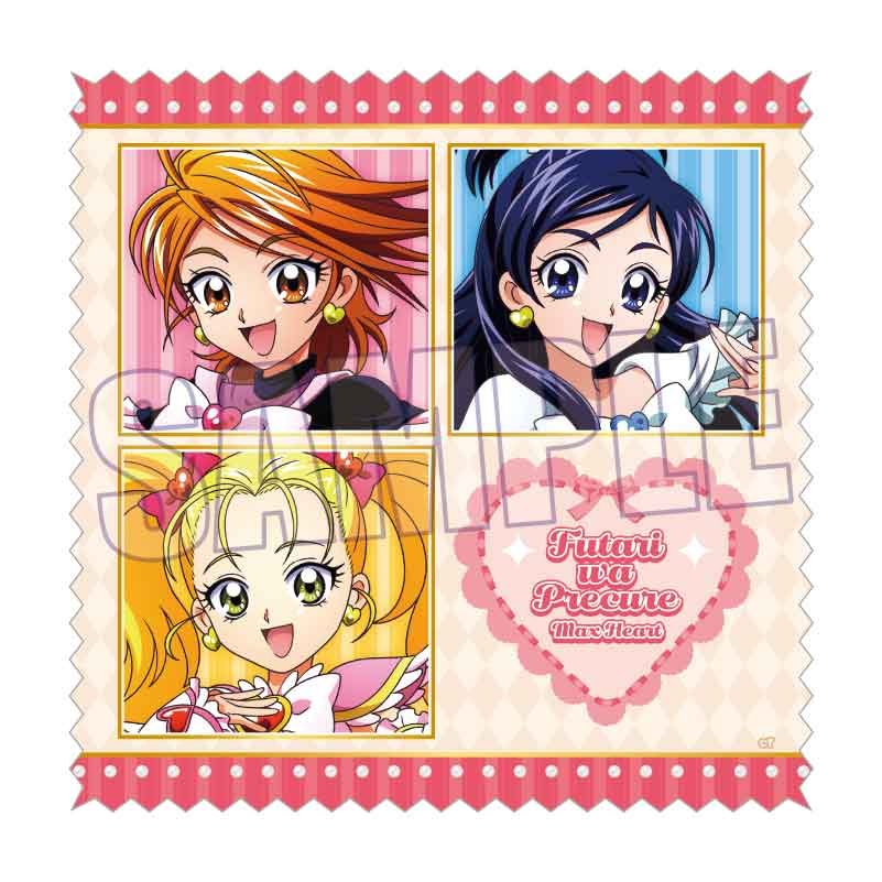 マイクロファイバークロス ふたりはプリキュア Max Heart B Action Ver. (Microfiber Cloth "Futari wa Precure Max Heart" B Action Ver.)