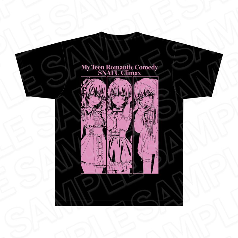 やはり俺の青春ラブコメはまちがっている。完 Tシャツ サブカルファッションVer. ("Yahari Ore no Seishun Love-come wa Machigatteiru. Kan" T-shirt Subculture Fashion Ver.)