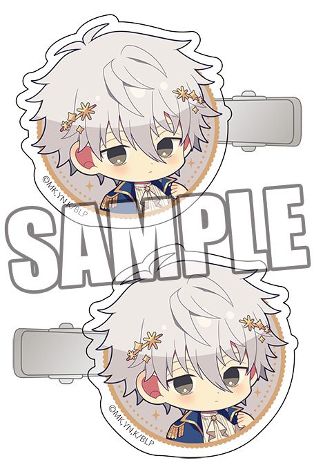ブルーロック アクリルヘアクリップ 凪誠士郎 ホロスコープVer. ("Blue Lock" Acrylic Hair Clip Nagi Seishiro Horoscope Ver.)