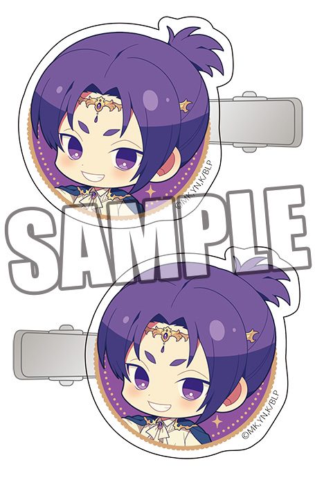 ブルーロック アクリルヘアクリップ 御影玲王 ホロスコープVer. ("Blue Lock" Acrylic Hair Clip Mikage Reo Horoscope Ver.)