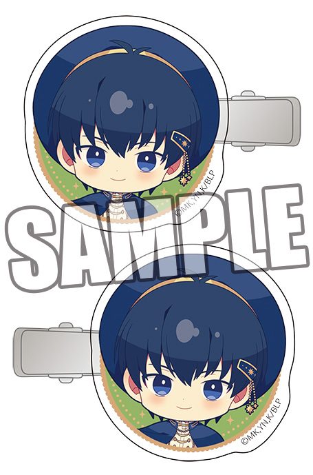 ブルーロック アクリルヘアクリップ 潔世一 ホロスコープVer. ("Blue Lock" Acrylic Hair Clip Isagi Yoichi Horoscope Ver.)