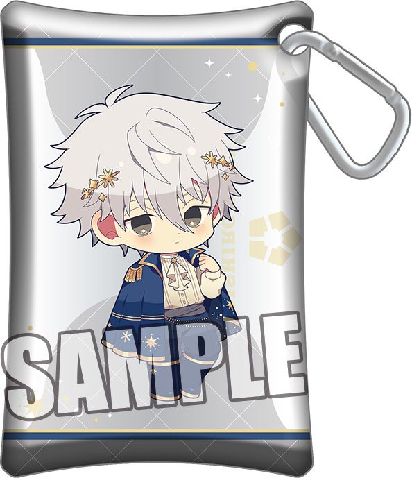 ブルーロック カラビナ付きクリアケース 凪誠士郎 ホロスコープVer. ("Blue Lock" Clear Case with Carabiner Nagi Seishiro Horoscope Ver.)