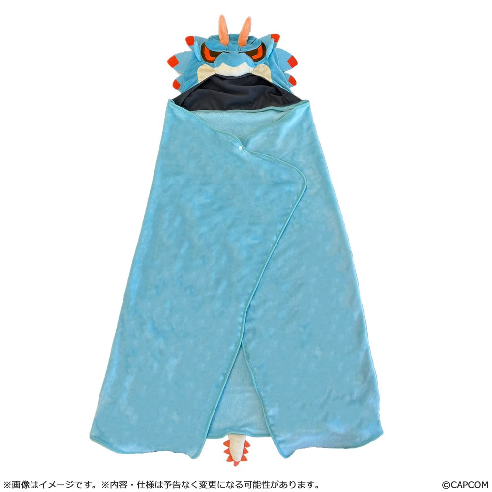モンスターハンター モンでふぉ ふわふわポンチョ ラギアクルス ("Monster Hunter" MonDefo Fuwafuwa Poncho Lagiacrus)