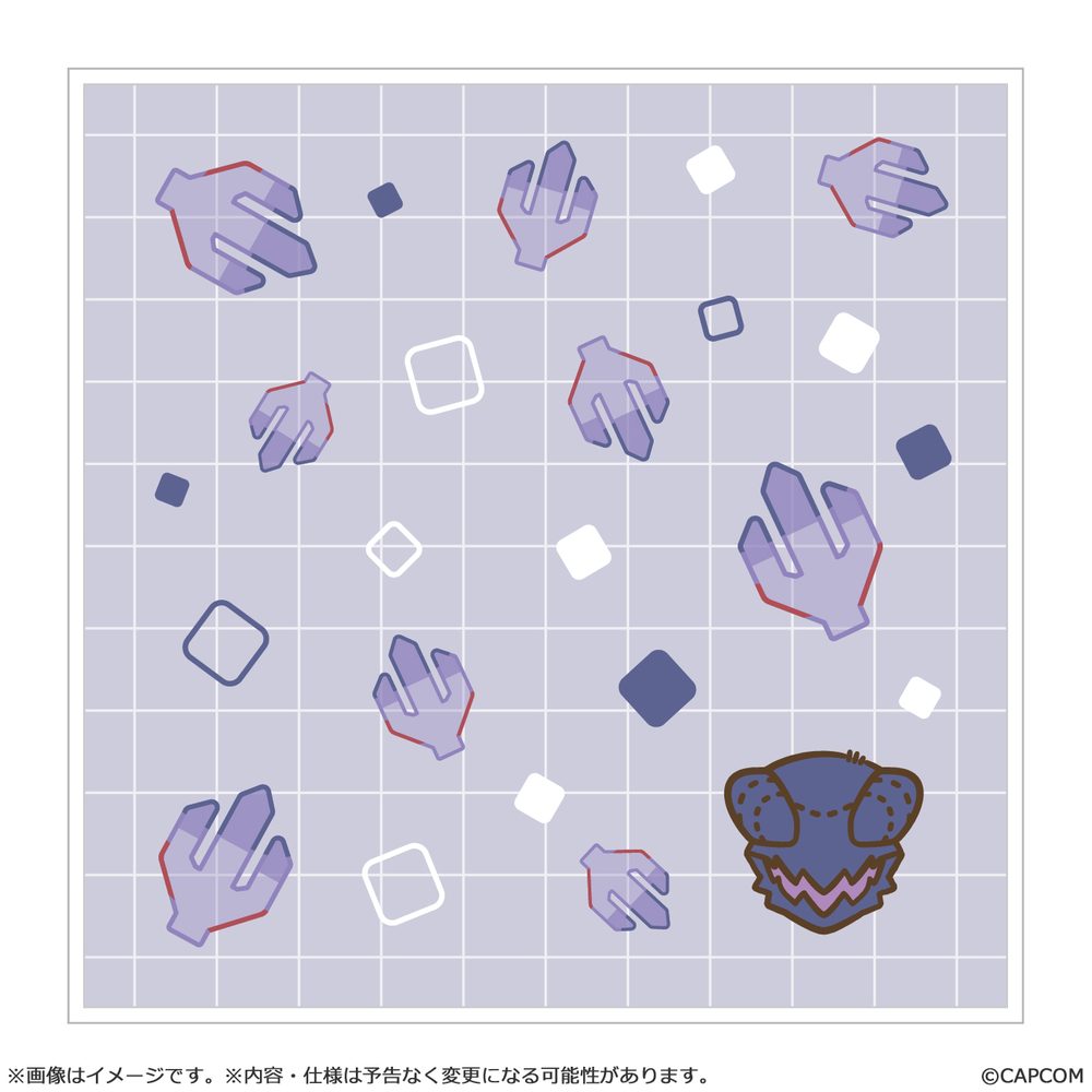 モンスターハンター モンでふぉ ハンドタオル ゴア・マガラ ("Monster Hunter" MonDefo Hand Towel Gore Magala)