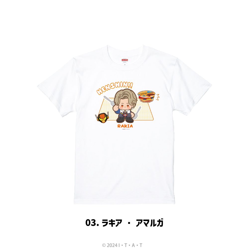 仮面ライダーガヴ Tシャツ L 03 ラキア・アマルガ ("Kamen Rider Gavv" T-shirt (L Size) 03 Rakia Amarga)