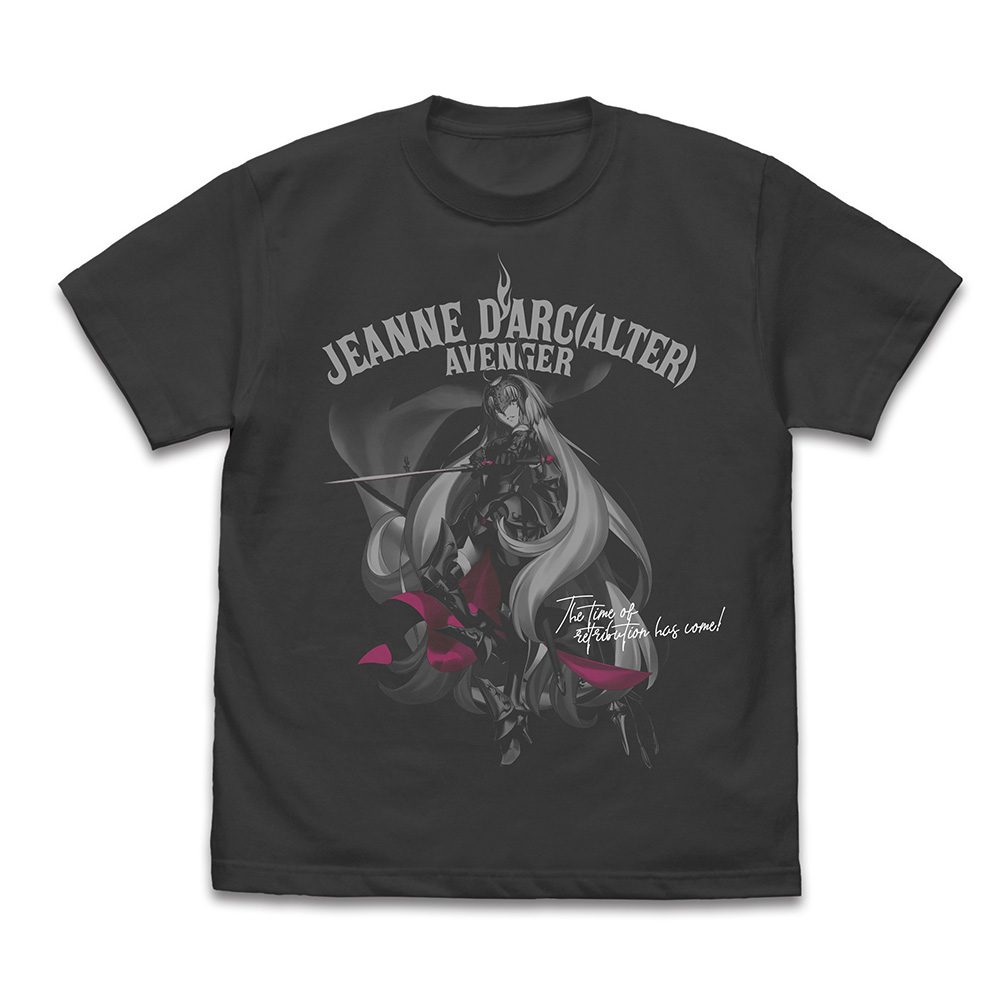 Fate/Grand Order アヴェンジャー/ジャンヌ・ダルク [オルタ] Tシャツ スミ S ("Fate/Grand Order" Avenger / Jeanne d'Arc (Alter) T-shirt Sumi (S Size))
