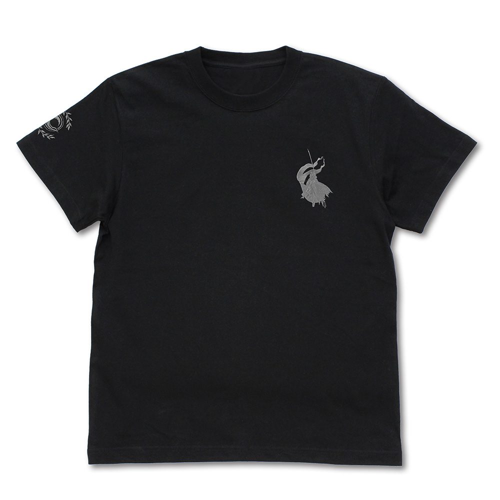 Fate/Grand Order アヴェンジャー/ジャンヌ・ダルク [オルタ] ワンポイント刺繍Tシャツ ブラック S ("Fate/Grand Order" Avenger / Jeanne d'Arc (Alter) One Point Embroidery T-shirt Black (S Size))