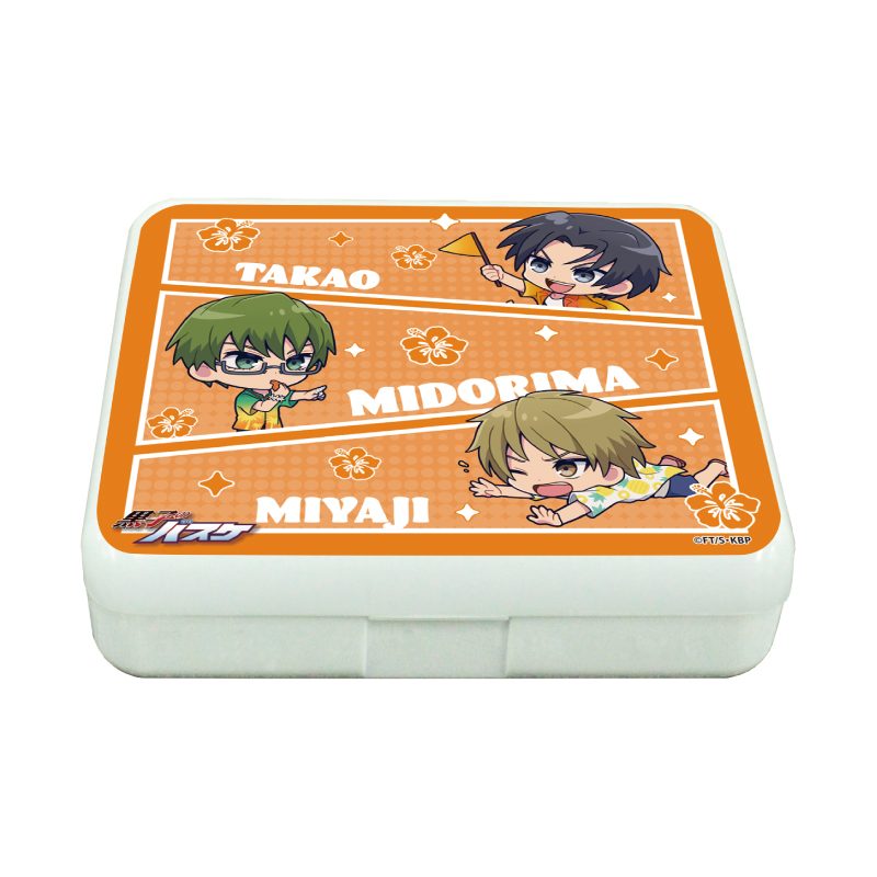 小物ケース 黒子のバスケ 22 秀徳 アロハVer.(ミニキャライラスト) (Accessory Case "Kuroko's Basketball" 22 Shutoku Aloha Ver. (Mini Character Illustration))