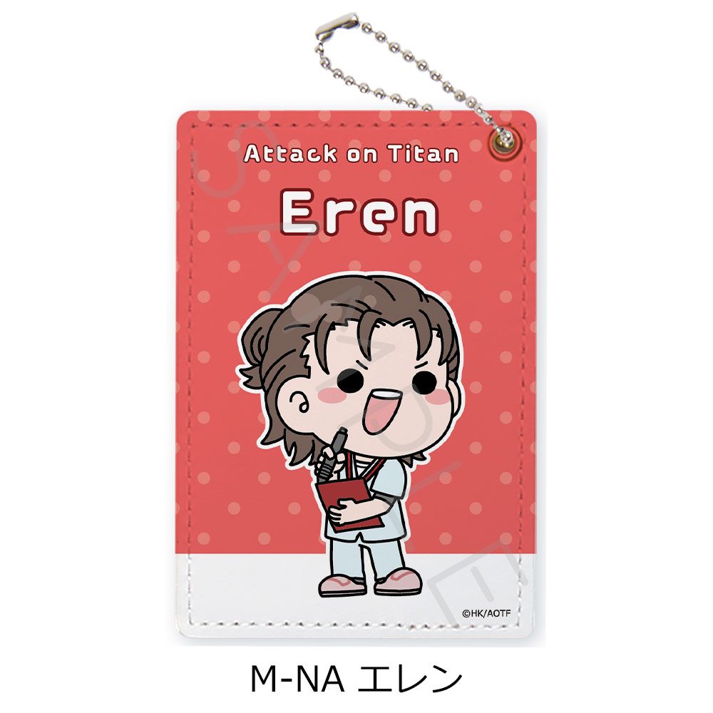 進撃の巨人 The Final Season 第15弾 パスケース M-NA エレン ("Attack on Titan The Final Season" Vol. 15 Pass Case M-NA Eren)