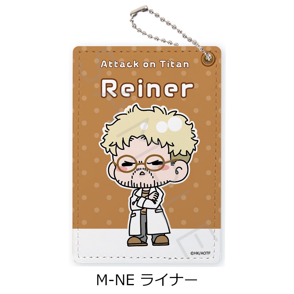 進撃の巨人 The Final Season 第15弾 パスケース M-NE ライナー ("Attack on Titan The Final Season" Vol. 15 Pass Case M-NE Reiner)