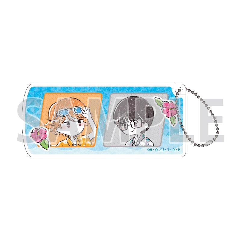 スライド式小物ケース ヒカルの碁 09 三谷祐輝&筒井公宏 海Ver.(グラフアートイラスト) (Slide Type Accessory Case "Hikaru no Go" 09 Mitani Yuki & Tsutsui Kimihiro Sea Ver. (Graff Art Illustration))