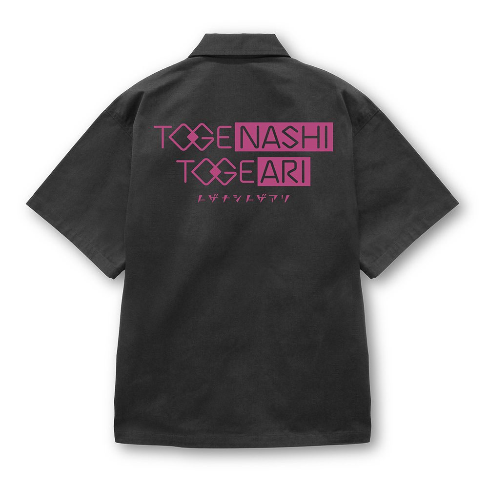 ガールズバンドクライ トゲナシトゲアリ ワークシャツ グレー M ("Girls Band Cry" TOGENASHI TOGEARI Work Shirt Grey (M Size))