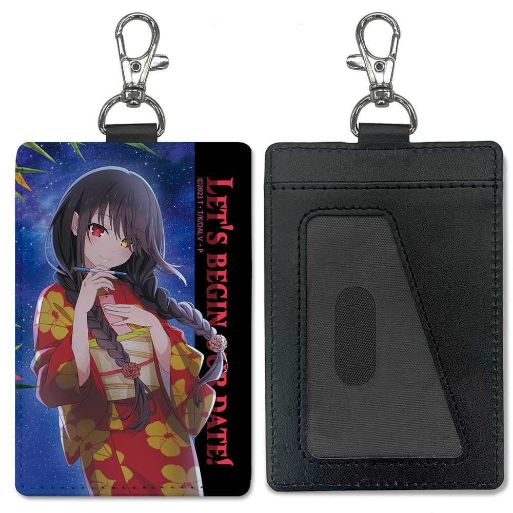 デート・ア・ライブV 七夕の狂三 パスケース(ナスカン付き) ("Date A Live V" Tanabata Kurumi Pass Case (with Swivel Snap Hook))