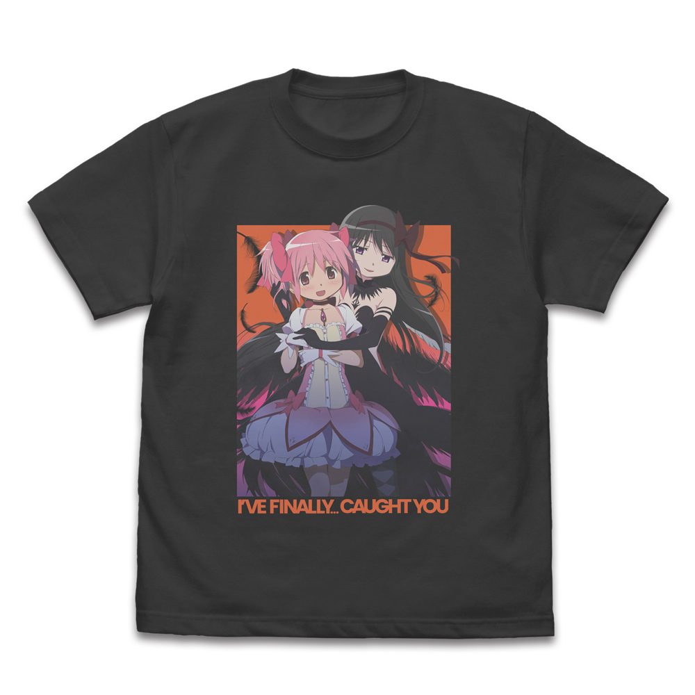 劇場版 魔法少女まどか☆マギカ 新編 叛逆の物語 まどかと悪魔ほむら フルカラーTシャツ スミ XL ("Puella Magi Madoka Magica the Movie New Feature: Rebellion" Madoka & Devil Homura Full Color T-shirt Sumi (XL Size))