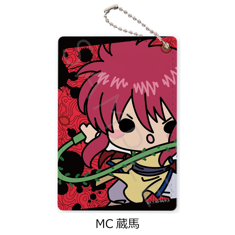 幽☆遊☆白書 パスケース MC 蔵馬 ("YuYu Hakusho" Pass Case MC Kurama)