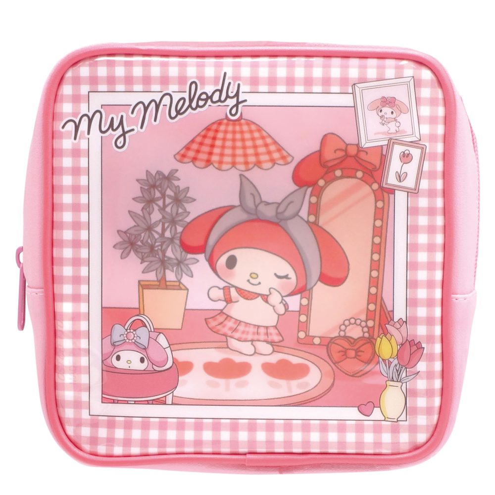 サンリオキャラクターズ ウィンドウポーチ マイメロディ 8203-472 (Sanrio Characters Window Pouch My Melody 8203-472)