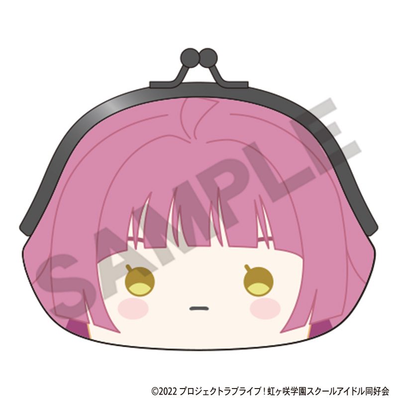 ラブライブ!虹ヶ咲学園スクールアイドル同好会 がま口 天王寺璃奈 ("Love Live! Nijigasaki High School Idol Club" Gamaguchi Tennoji Rina)