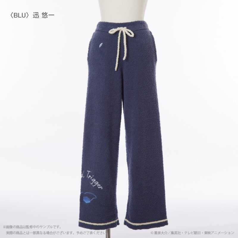 ワールドトリガー ルームウェアロングパンツ(レディース) 迅悠一 ("World Trigger" Room Wear Long Pants (Ladies') Jin Yuichi)