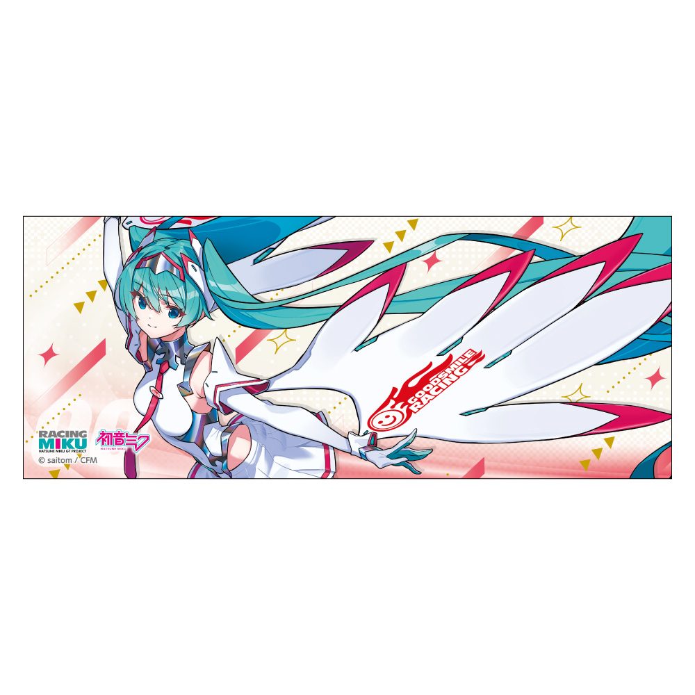 初音ミク レーシングVer.SPA 2025応援Ver. フェイスタオル (Hatsune Miku Racing Ver. SPA 2025 Cheering Ver. Face Towel)