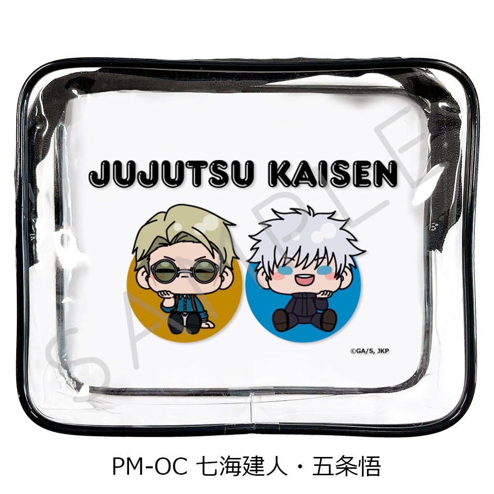 呪術廻戦 2期 第5弾 ビニールポーチ PM-OC 七海建人・五条悟 ("Jujutsu Kaisen" Season 2 Vol. 5 Vinyl Pouch PM-OC Nanami Kento & Gojo Satoru)